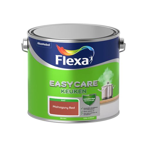 Flexa  Easycare Keuken - Mahogany Red - 2,5 L