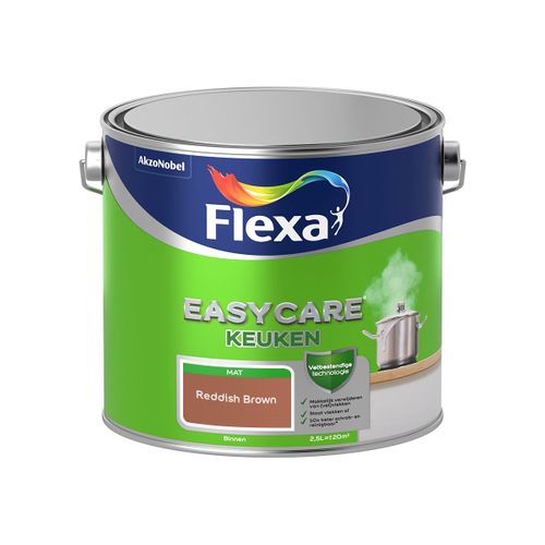 Flexa  Easycare Keuken - Reddish Brown - 2,5 L