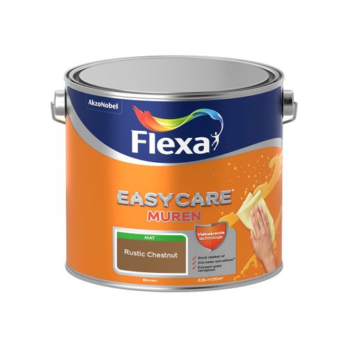 Flexa  Easycare Muren - Rustic Chestnut - 2,5 L