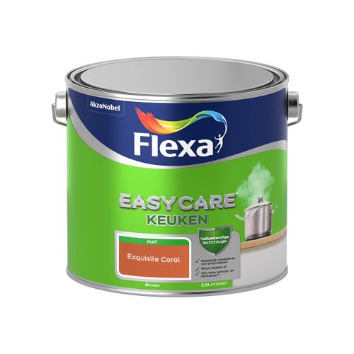 Flexa  Easycare Keuken - Exquisite Coral - 2,5 L