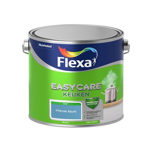 Flexa  Easycare Keuken - Intense Azure - 2,5 L