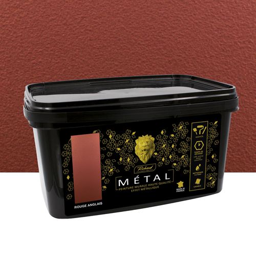 RICHARD Verf  Metallic Effect 2l - Rouge Anglais