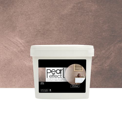 RICHARD Parelmoerverf Pearl Effect  - Perle Brune - 2l +1l Kit