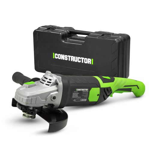 CONSTRUCTOR  Haakse Slijper 2350w - 230mm - Softstart - Draaibare Achterhandgreep - 