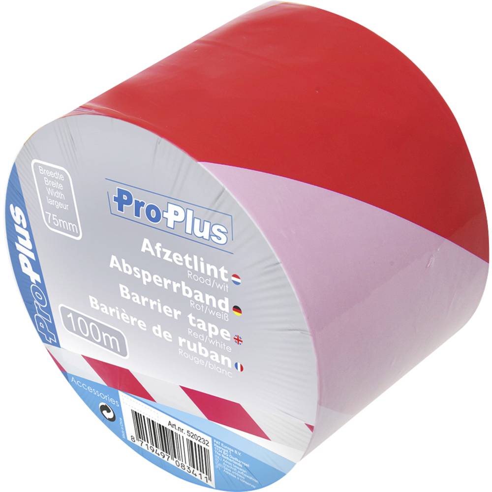 ProPlus 520232 Afzetlint (l x b) 100 m x 75 mm