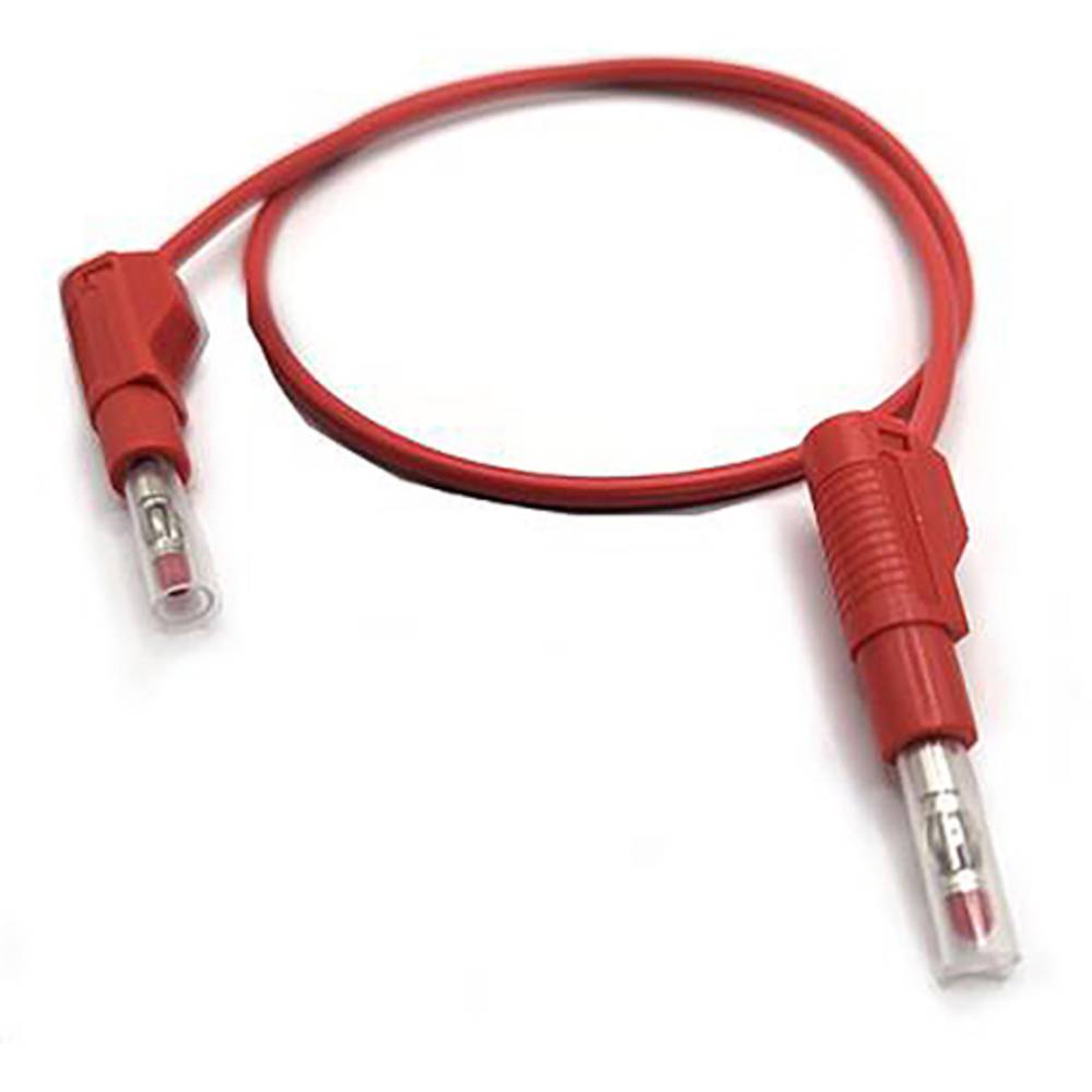 Mueller Electric 22.451-.25M-2 Meetsnoer Bananenstekker 4 mm Bananenstekker 4 mm 0.25 m Rood 1 stuk(s)