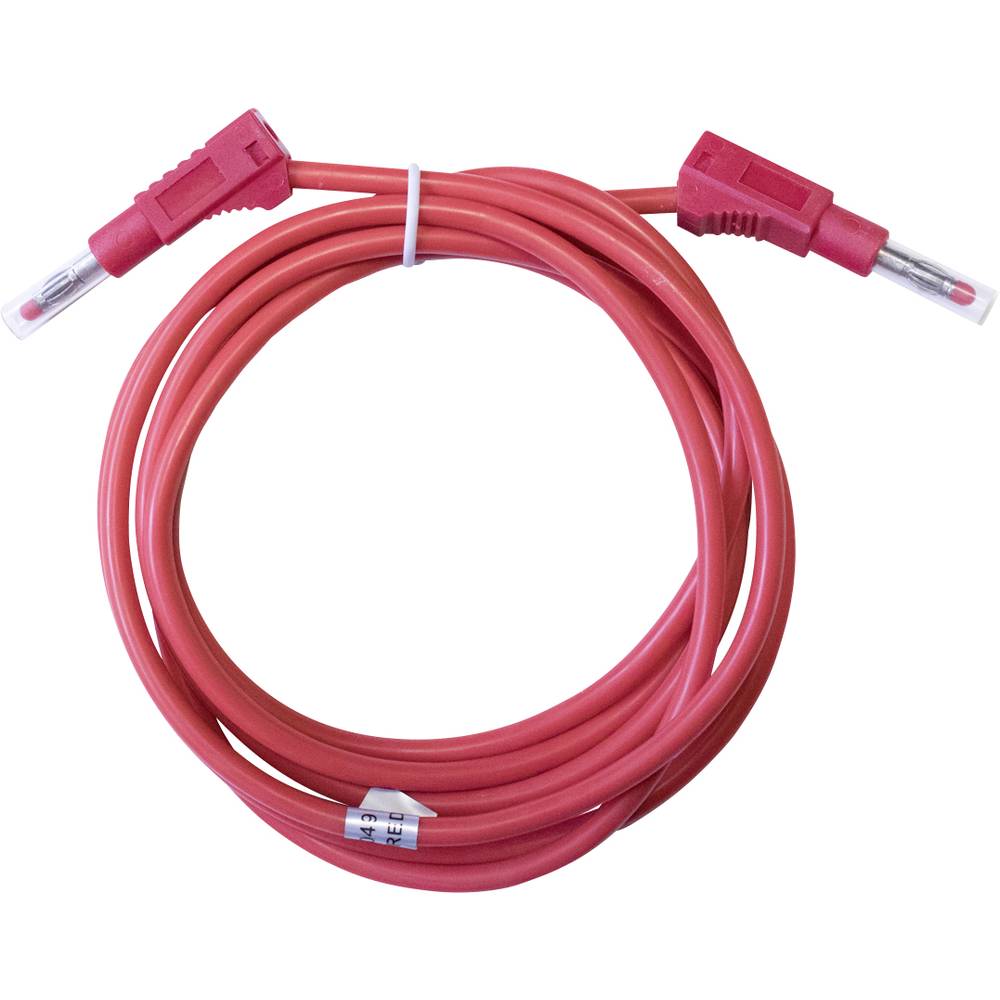 Mueller Electric BU-2323-10-36-2 Meetsnoer Bananenstekker 4 mm Bananenstekker 4 mm 91.4 cm Rood 1 stuk(s)