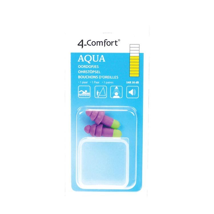 4 Comfort Oordopjes aqua 1 Paar