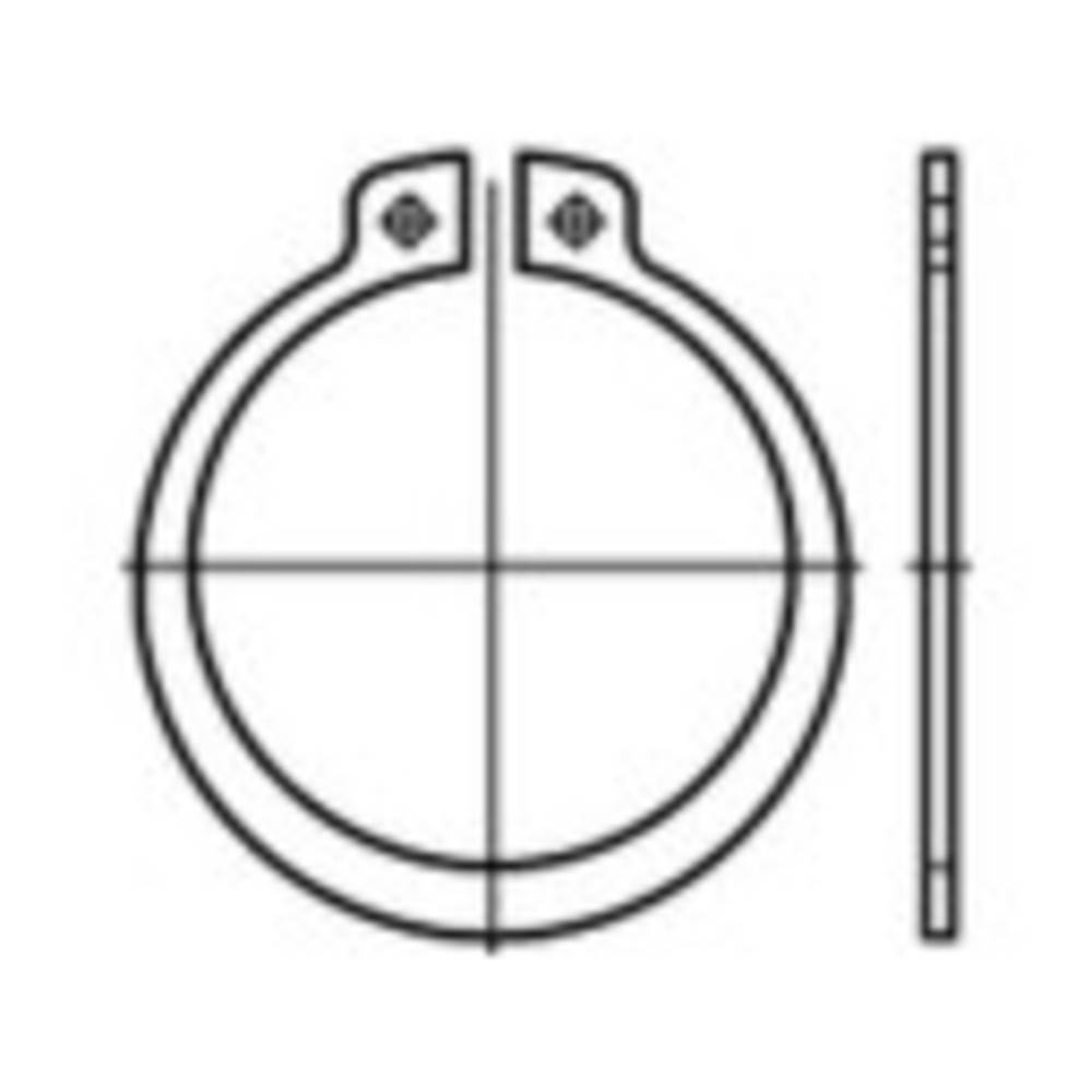 TOOLCRAFT TO-9978204 Zekeringsringen Binnendiameter: 111 mm DIN 471 Verenstaal 25 stuk(s)