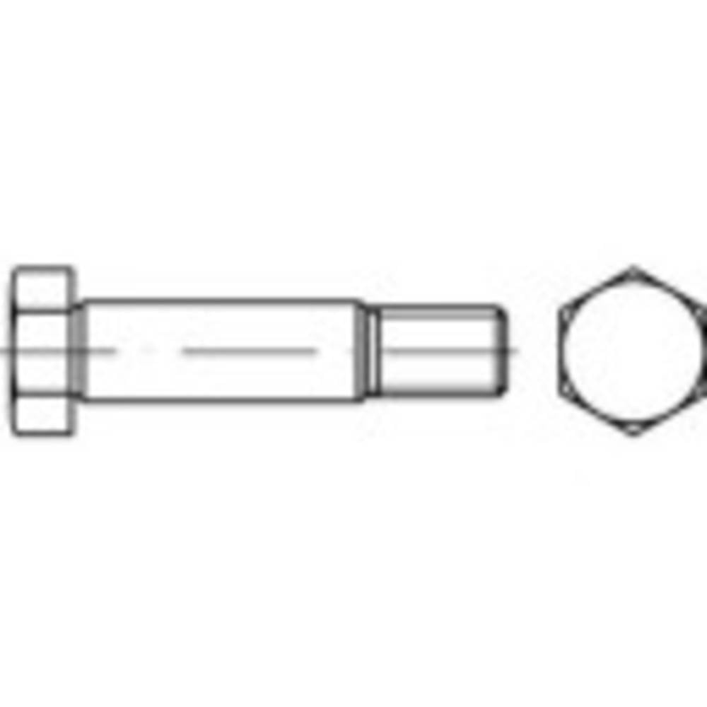 TOOLCRAFT TO-9975192 Zeskant passchroeven M30 110 mm Buitenzeskant DIN 610 Staal 5 stuk(s)