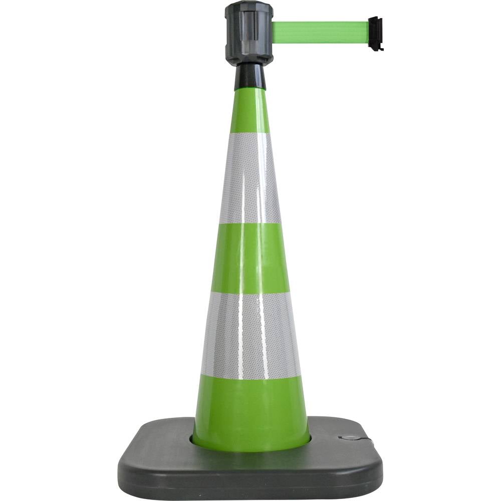 VISO RCX104VE Verkeerskegel PVC groen kegel tot stevige groen riem (Ø x h) 90 mm x 1000 mm