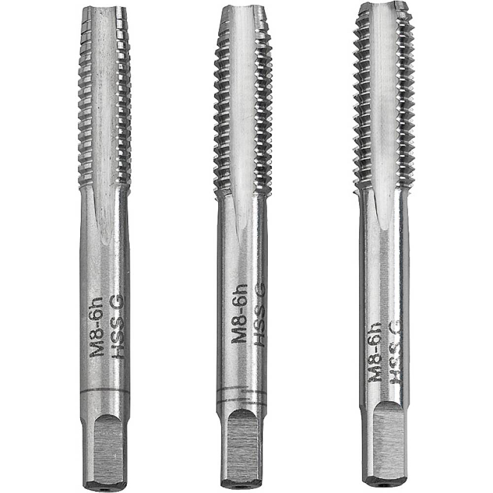 Kwb 443305 Schroefdraadsnijderset 3-delig M5 0.8 DIN 352 HSS 3 stuk(s)