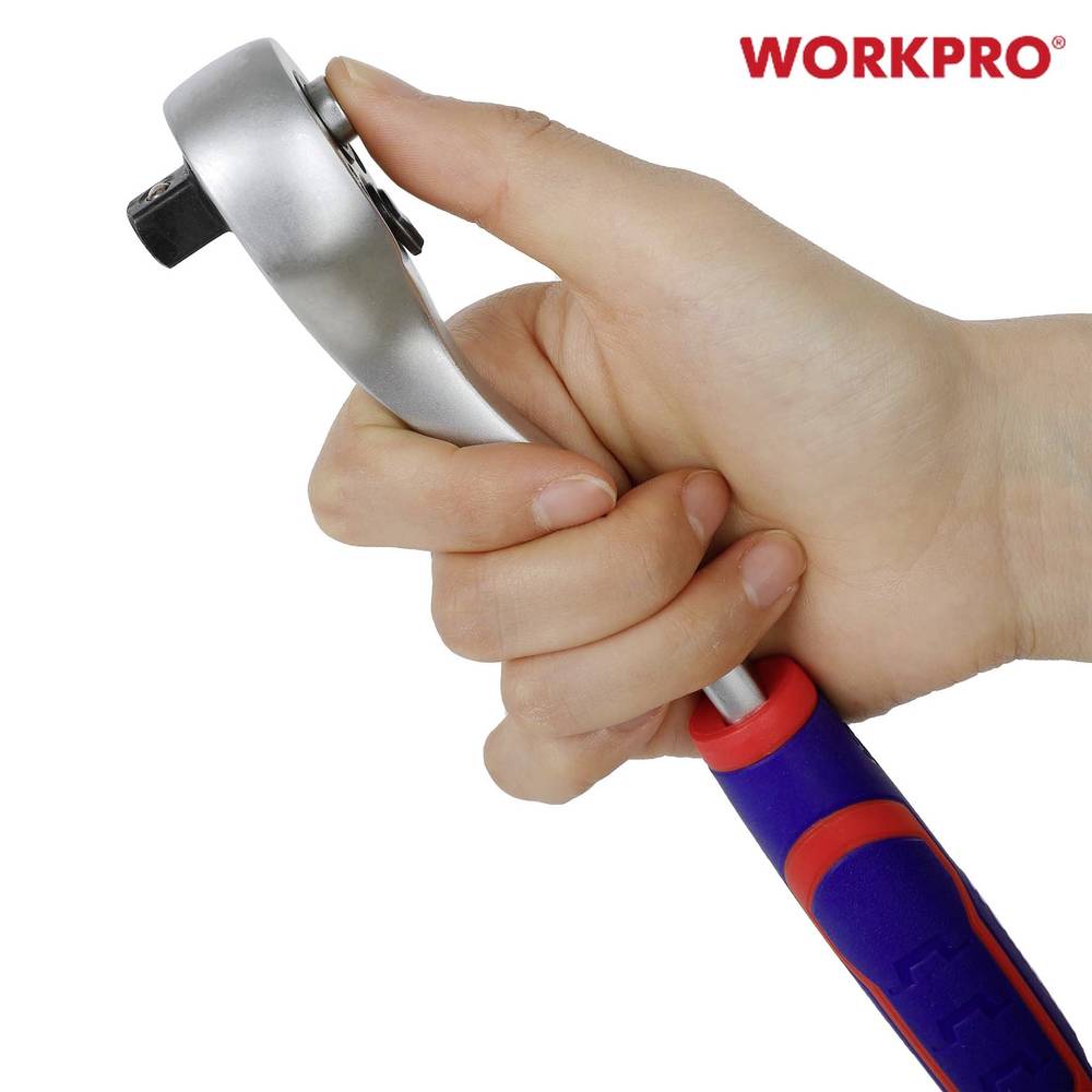 WorkPro WP271011 Omschakelratel 3/8 (10 mm) 203 mm