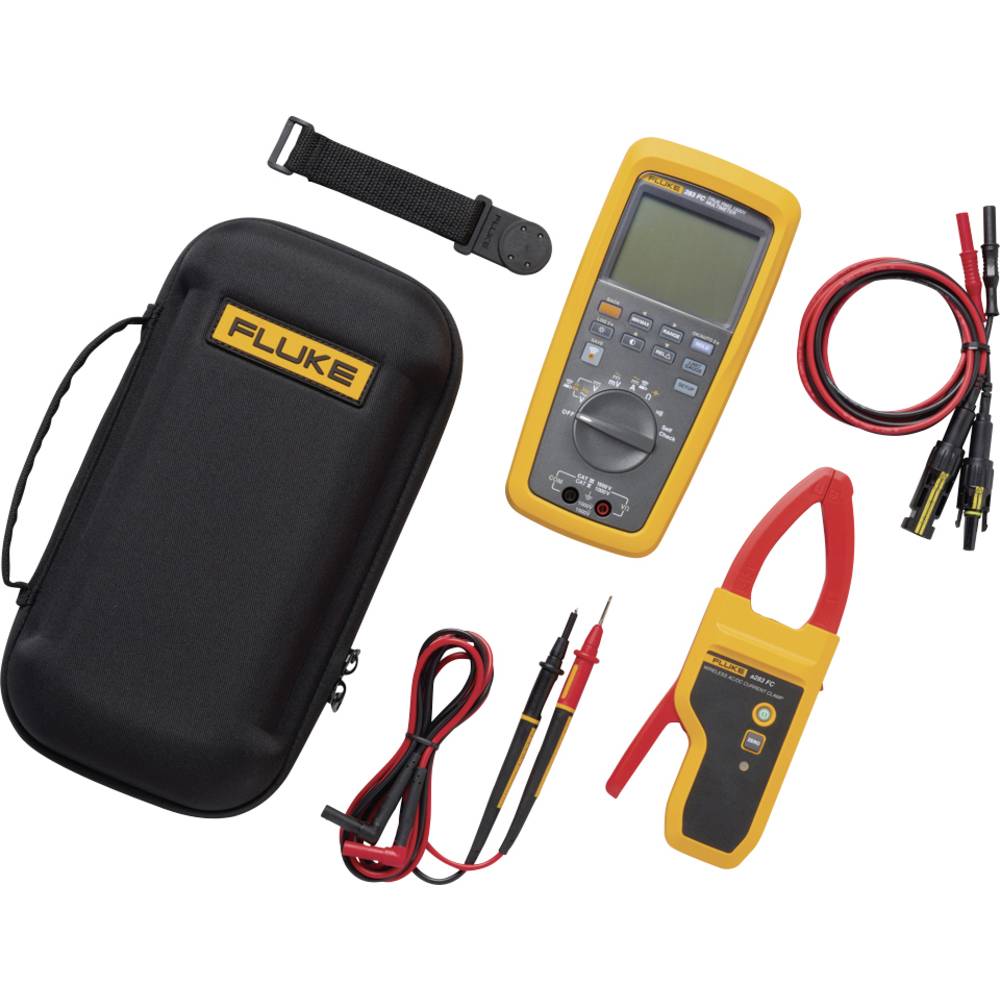 Fluke 283FC/PV/EUR Multimeter, Stroomtang Digitaal CAT III 1500 V, CAT IV 1000 V Weergave (counts): 6000