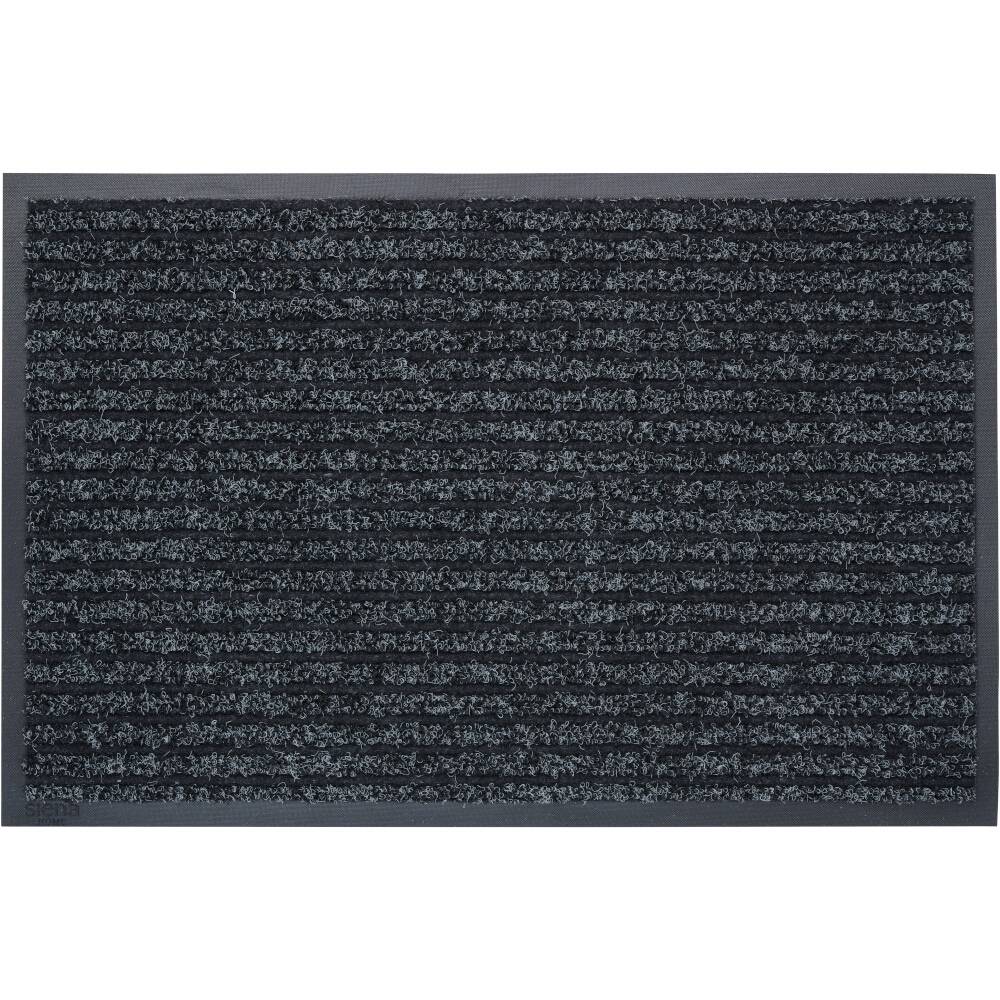 Siena HOME P66642 RAGUSA Voetenmat (l x b) 60 cm x 40 cm Zwart
