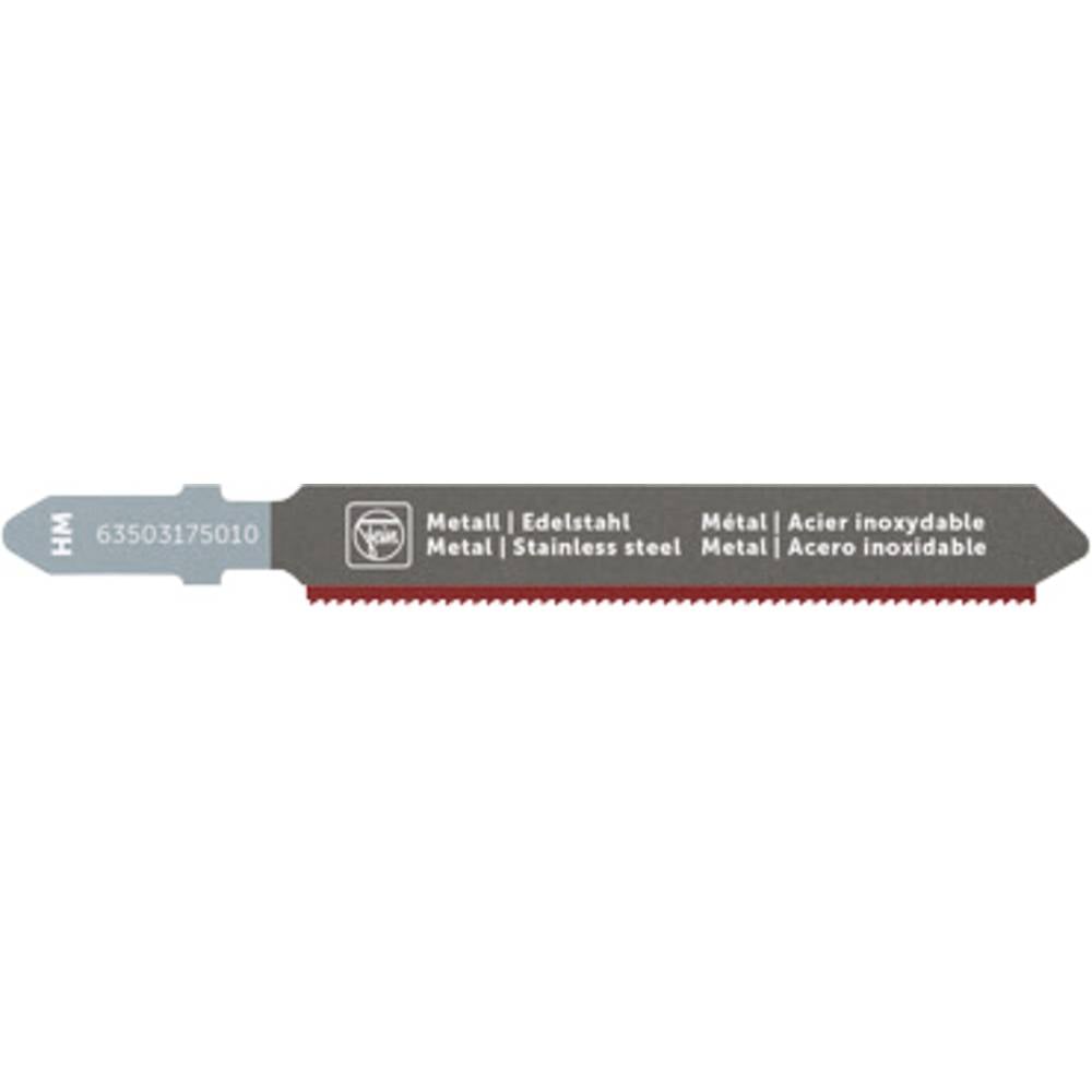 Fein 63503175010 Decoupeerzaagblad voor abrasieve materialen HM 60 T1.1 MSS SC 3 stuk(s)