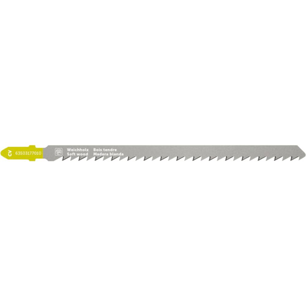 Fein 63503177010 Decoupeerzaagblad voor hout CV 130 T4 SW SC 5 stuk(s)