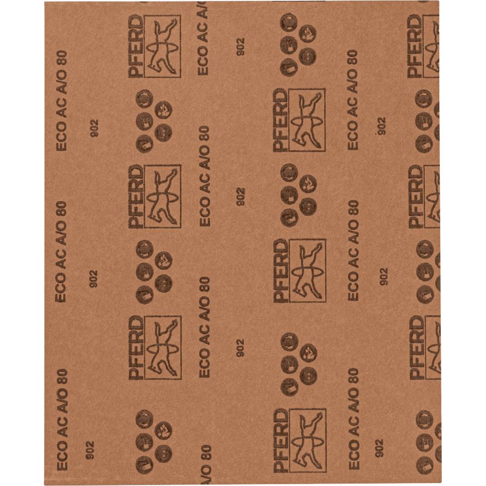 PFERD BP ECO AC 230X280 A 80 45015242 Schuurpapier Korrelgrootte (num) 80 (l x b) 280 mm x 230 mm 50 stuk(s)