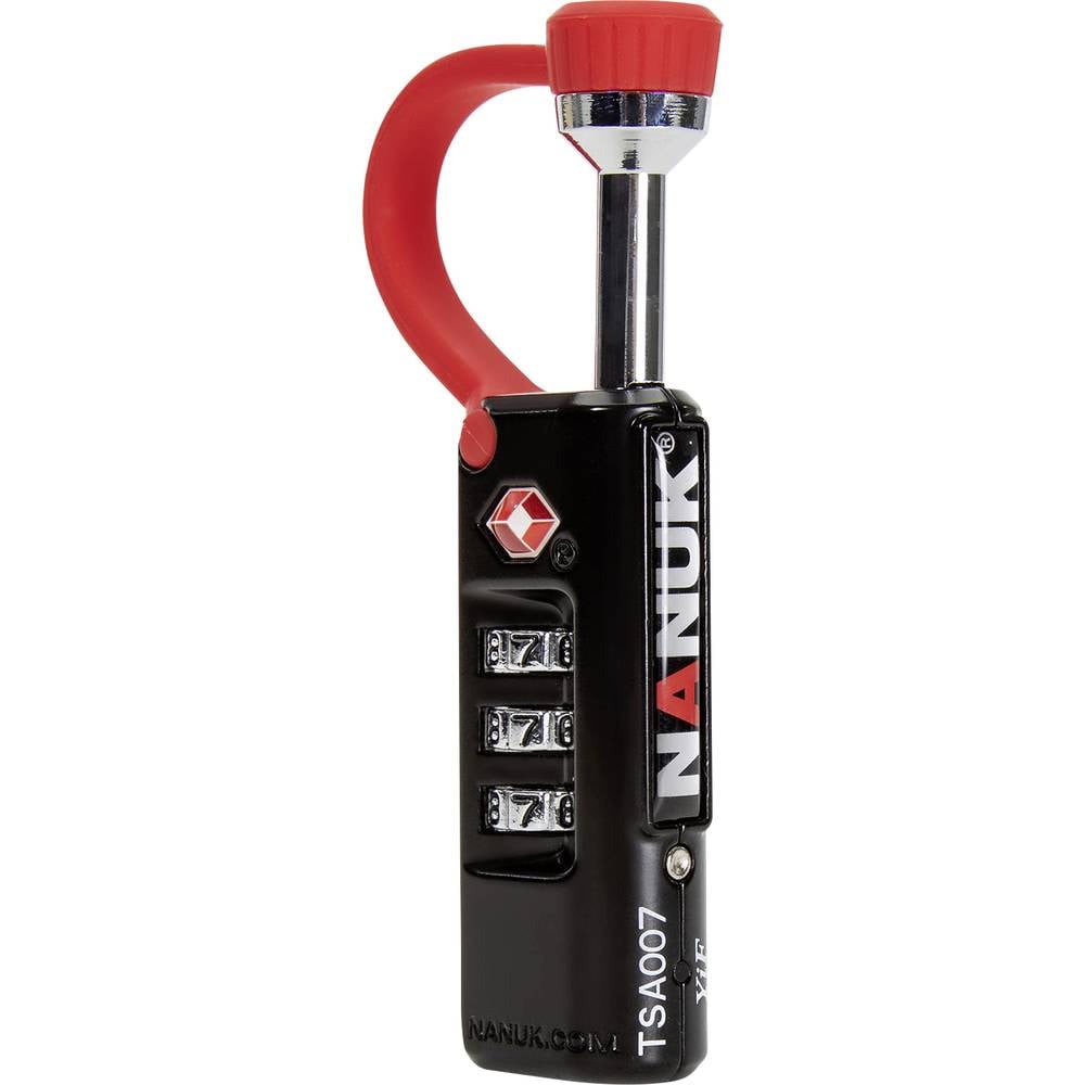 NANUK 900-TSA LOCK  Hangslot TSA Zwart/rood Cijferslot