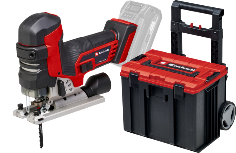 Einhell TP-JST 18/135 Li BL Solo (zonder accu) +  E-Case L