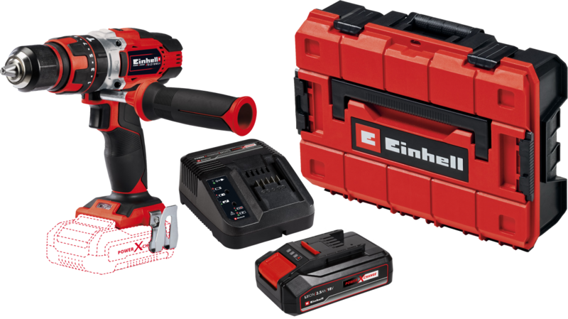 Einhell TE-CD 18/48 Li-i Solo 2,5 Ah Accu E-Case S-F Starterspakket