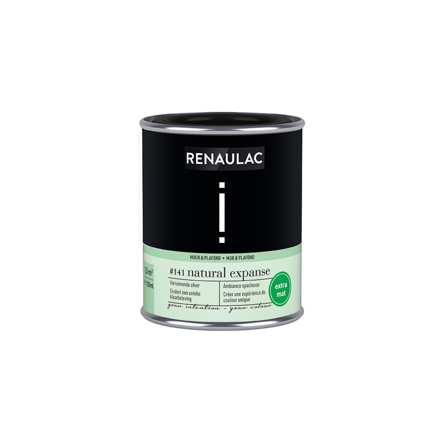 RENAULAC Muur- En Plafondverf Intention Natural Expanse Extra Mat 125ml