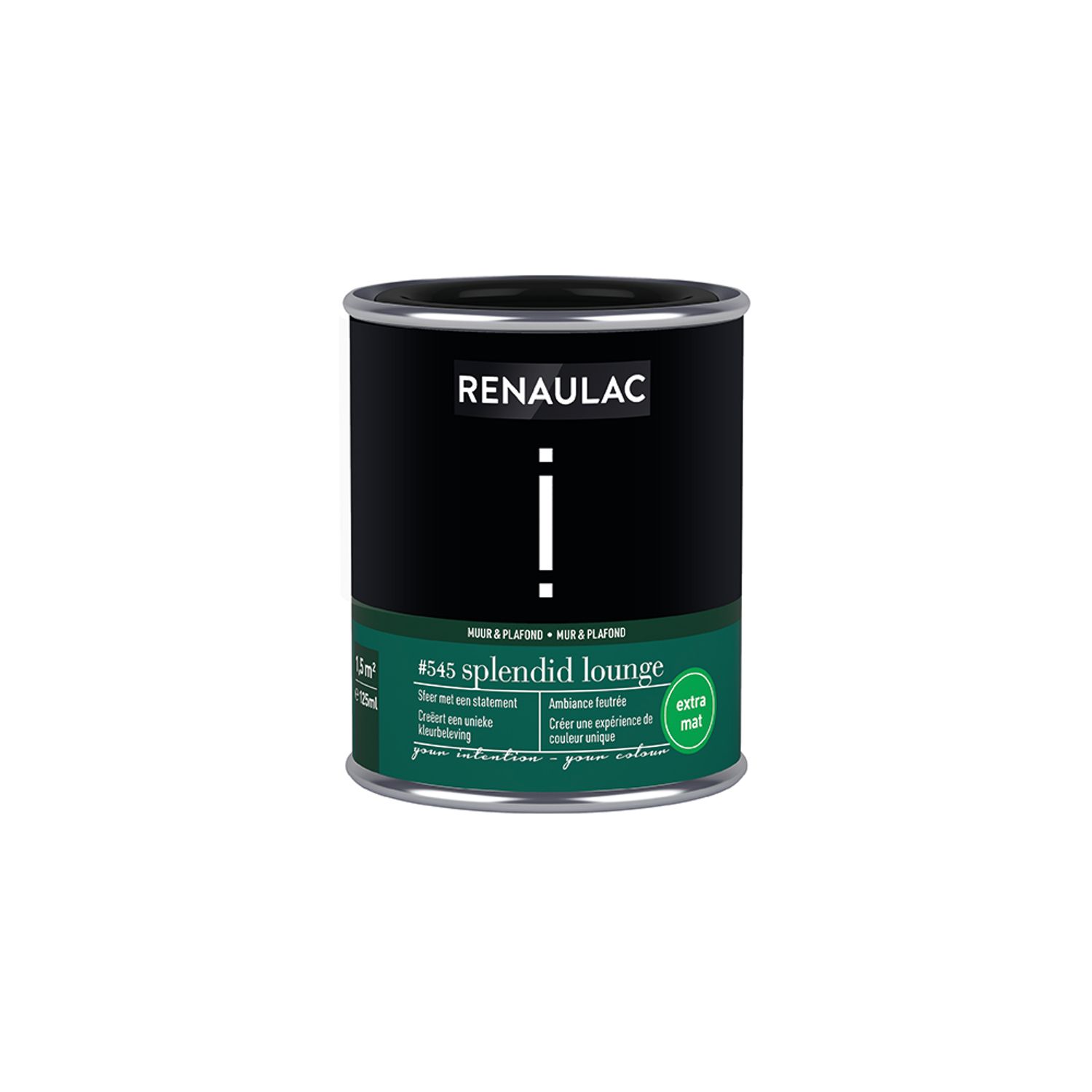 RENAULAC Muur- En Plafondverf Intention Splendid Lounge Extra Mat 125ml