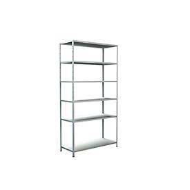 Schulte Regalwelt Insteekstelling, H 2300 x B 1200 x D 500, wit