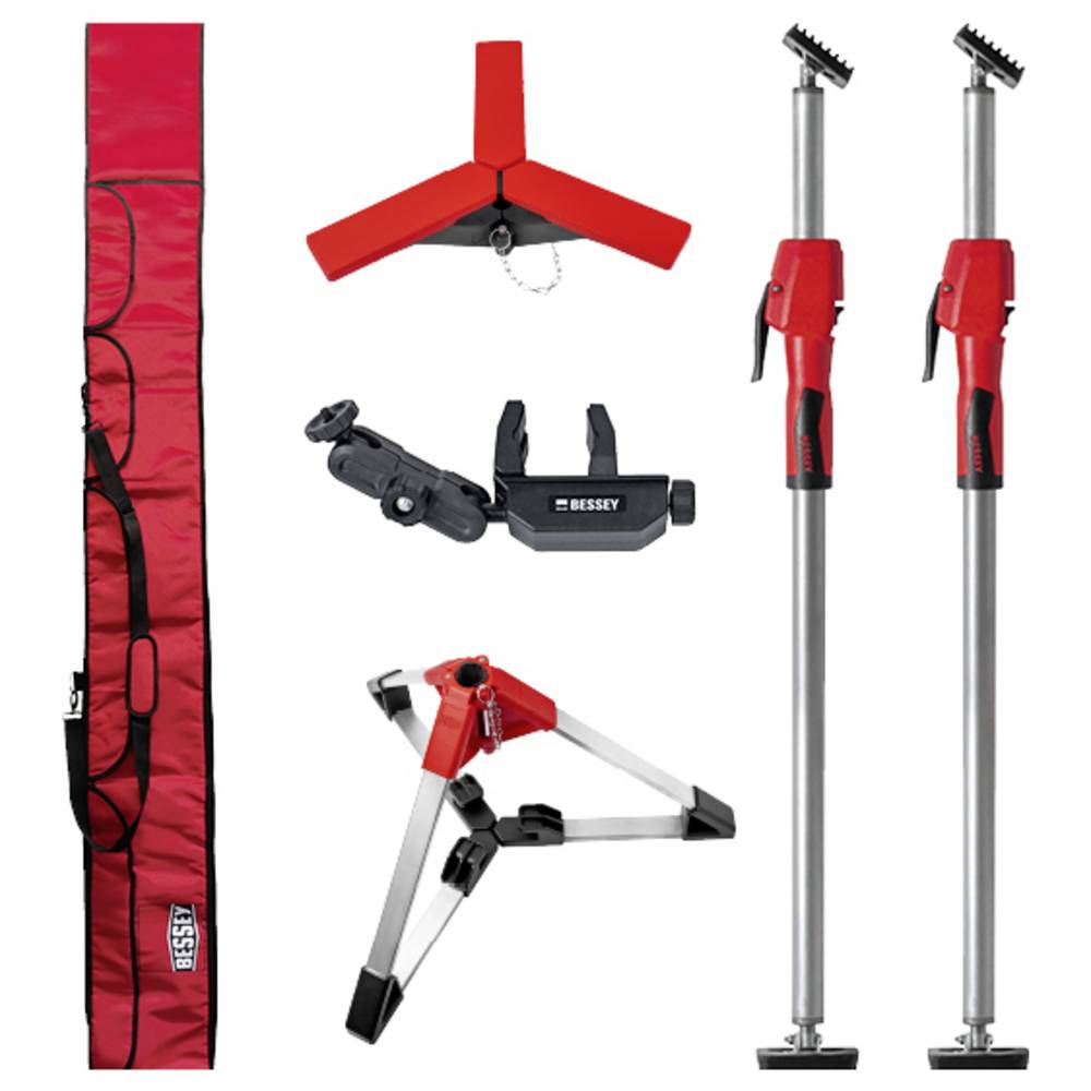 Bessey Plafondsteun In lengte verstelbaar: 1700 - 3000 mm Belasting (max.): 130 kg