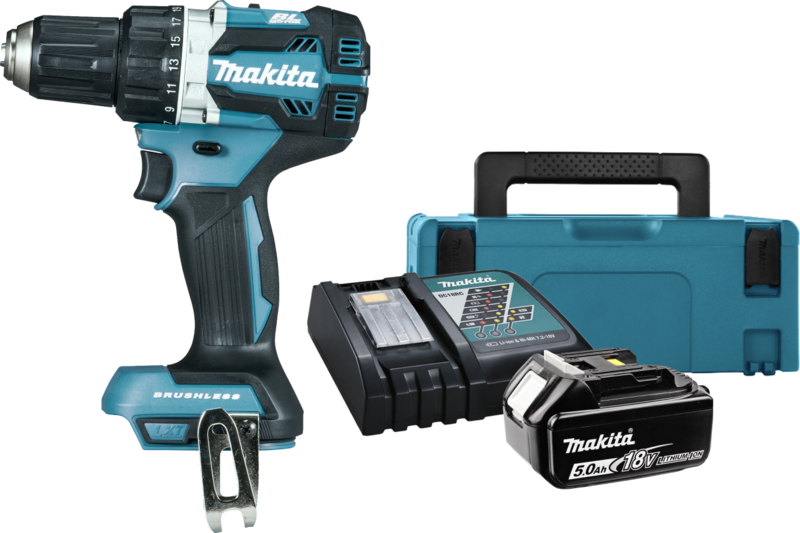 Makita DDF484ZJ + 5Ah accu (1x)
