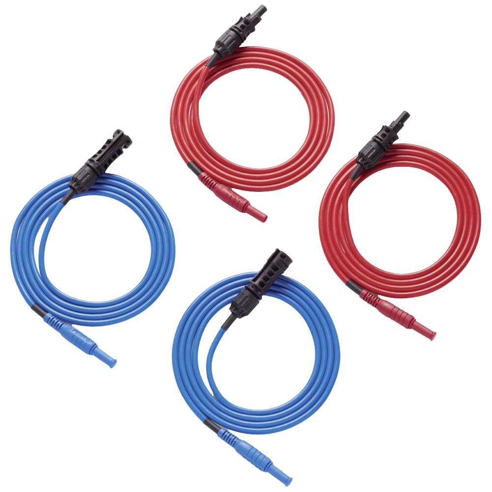 Fluke FLK-TL1000-MC4 Meetsnoerenset MC-stekker Rood, Zwart 1 set(s)