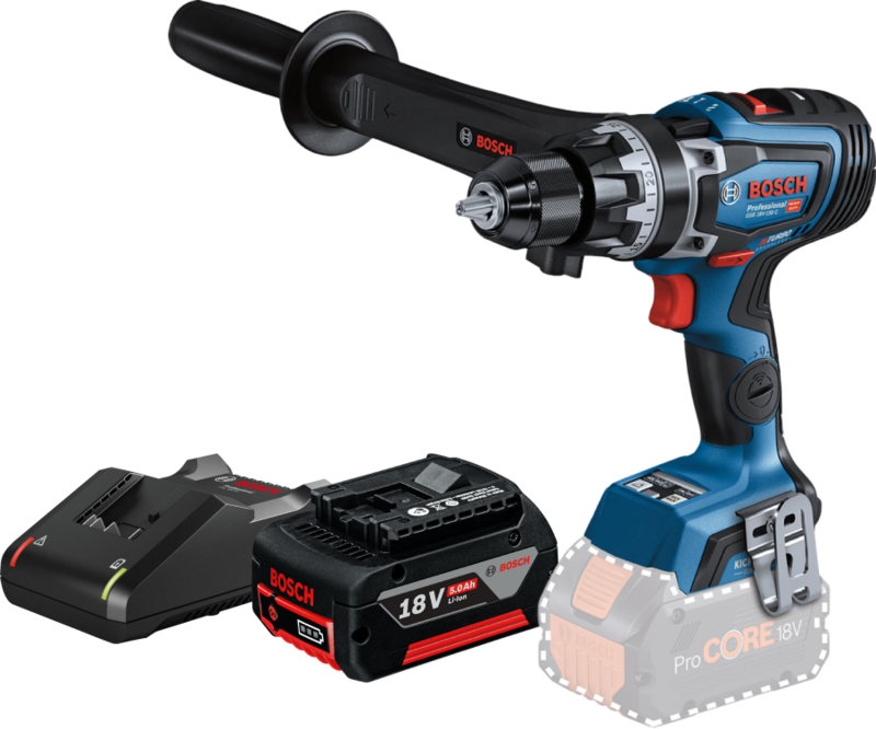 Bosch Professional GSR 18V-150 C 5,0 Ah GBA Accu Starterspakket