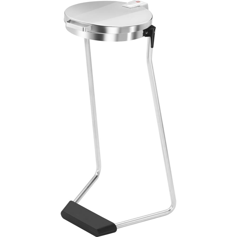Hailo MSS DESIGN XXXL 9120300 Afvalzakhouder 120 l Staal (Ø x h) 355 mm x 990 mm Zilver, Zwart 1 stuk(s)