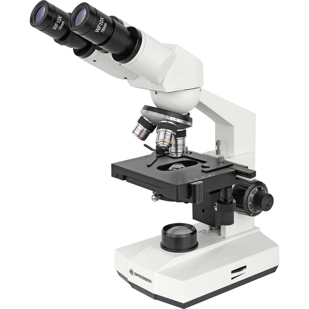 Bresser Optik 5102200 Erudit Basic Bino Doorlichtmicroscoop Binoculair 400 x Doorvallend licht