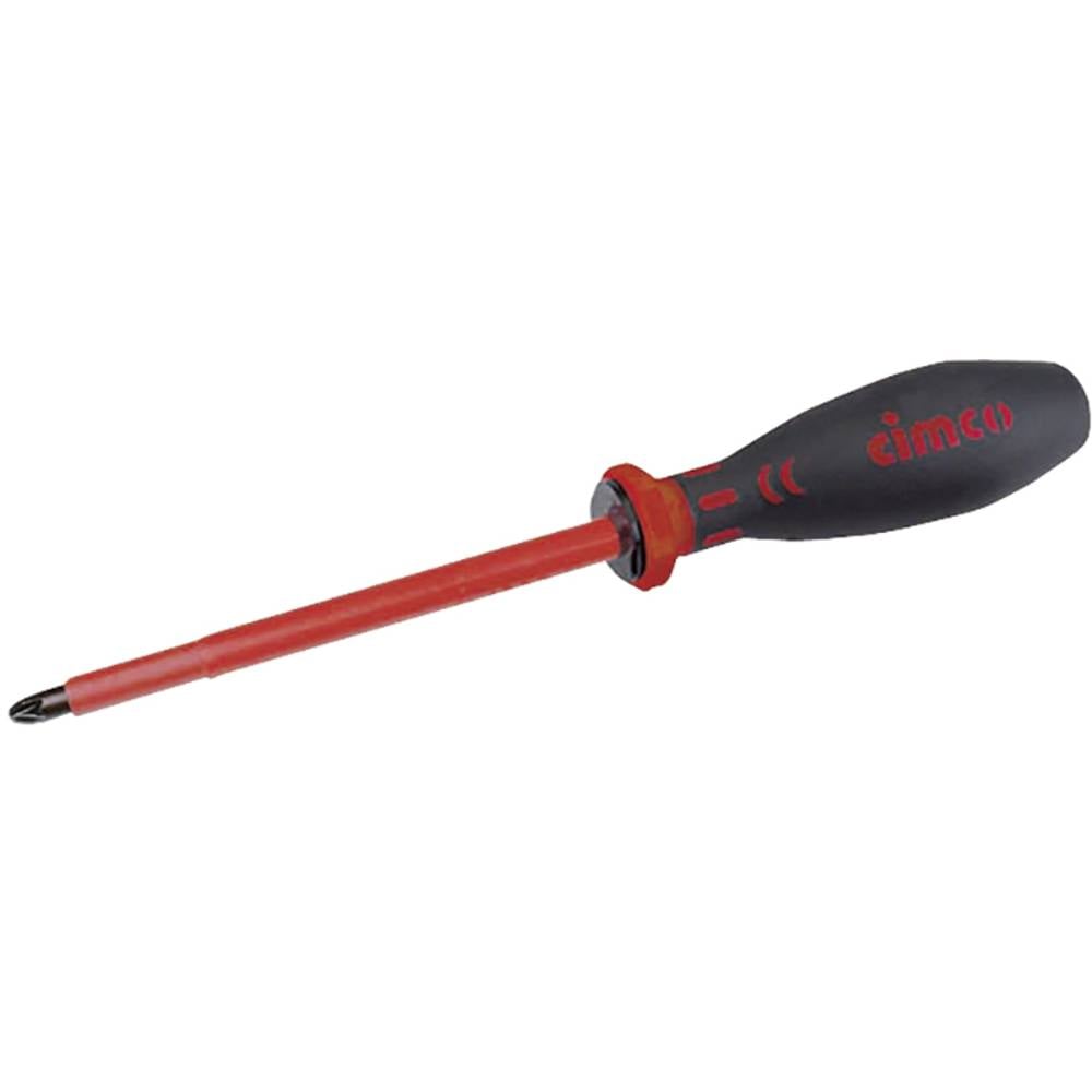 Cimco Werkzeuge 117741 VDE Kruiskop schroevendraaier PZ 1 Koplengte: 80 mm