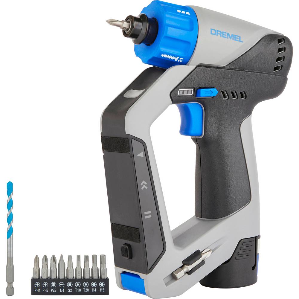 Dremel 3-in-1 Akku-Bohrschrauber 12V Multischrauber F013DD12JA Accu-schroefboormachine