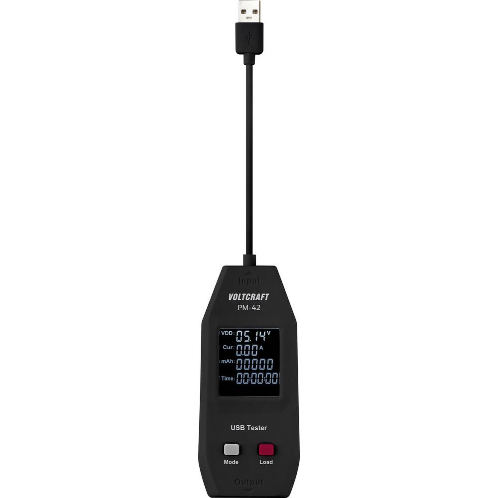 VOLTCRAFT PM-42 USB-multimeter Digitaal Incl. testkabel
