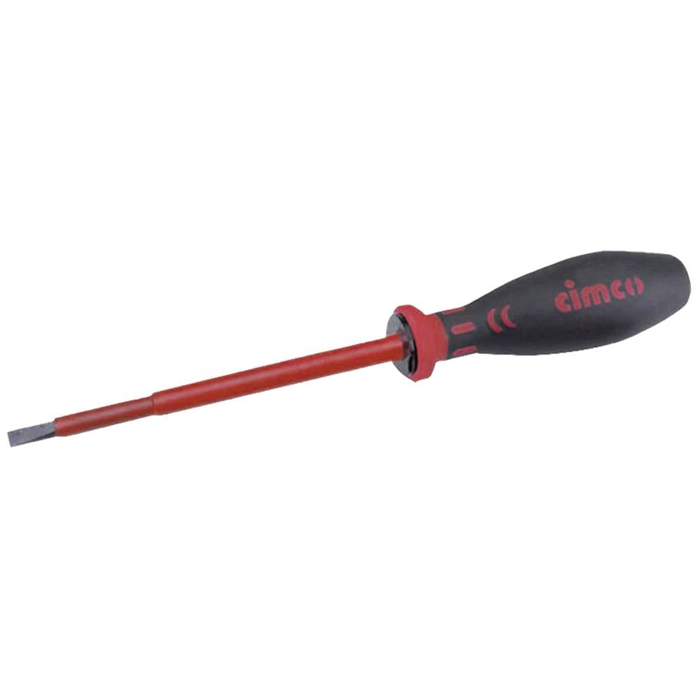 Cimco Werkzeuge VDE Platte schroevendraaier Kopbreedte: 4 mm Koplengte: 100 mm