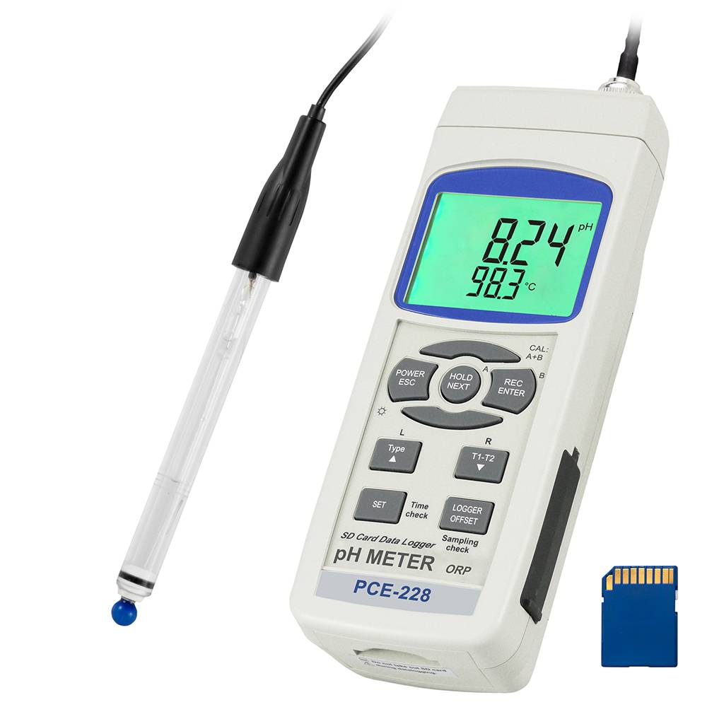 PCE Instruments pH-meter Analyse, Temperatuur, pH-waarde, Redox (ORP)