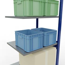 Schulte Lagertechnik  Boutloos erkersysteem - 2500x 750x600 mm, type 150 kg