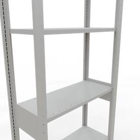 Schulte Lagertechnik  Stapelvoet met lengtevergrendeling - 2500x750x300 mm, type 150 kg