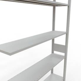 Schulte Lagertechnik  Stapelaanbouw met lengtebout - 3000x1300x300 mm, type 150 kg
