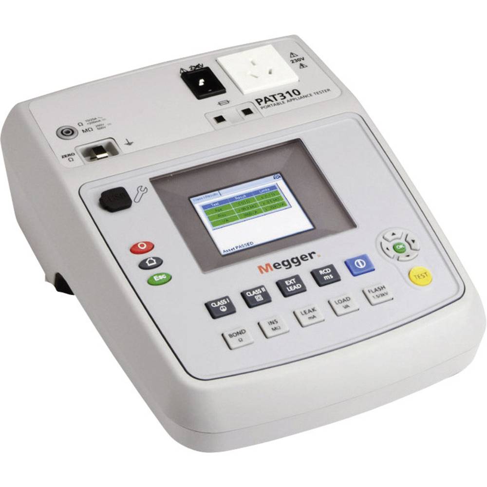 Megger PAT310-EU Apparaattester VDE-norm 0701-0702