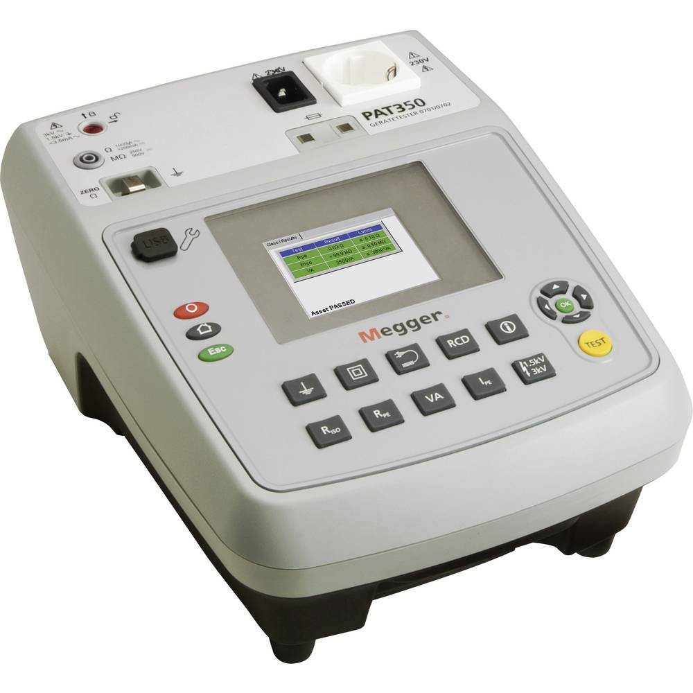 Megger PAT350-EU Apparaattester VDE-norm 0701-0702