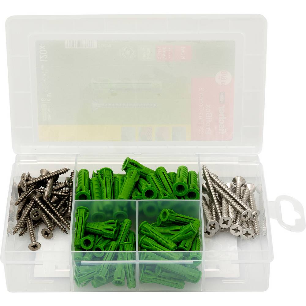 Fischer 567898 ProfiBox SX Plus Green Bevestigingsset 120 stuk(s)