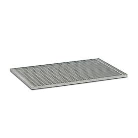 Cemo Stalen rooster voor  Euro-PE opvangbak 250/2, gegalvaniseerd, B 1184 x D 780 x H 30 mm