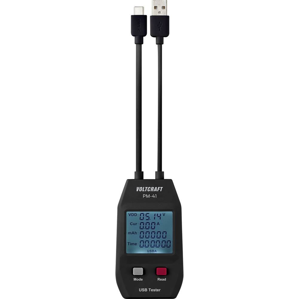 VOLTCRAFT PM-41 USB-multimeter Digitaal Incl. testkabel