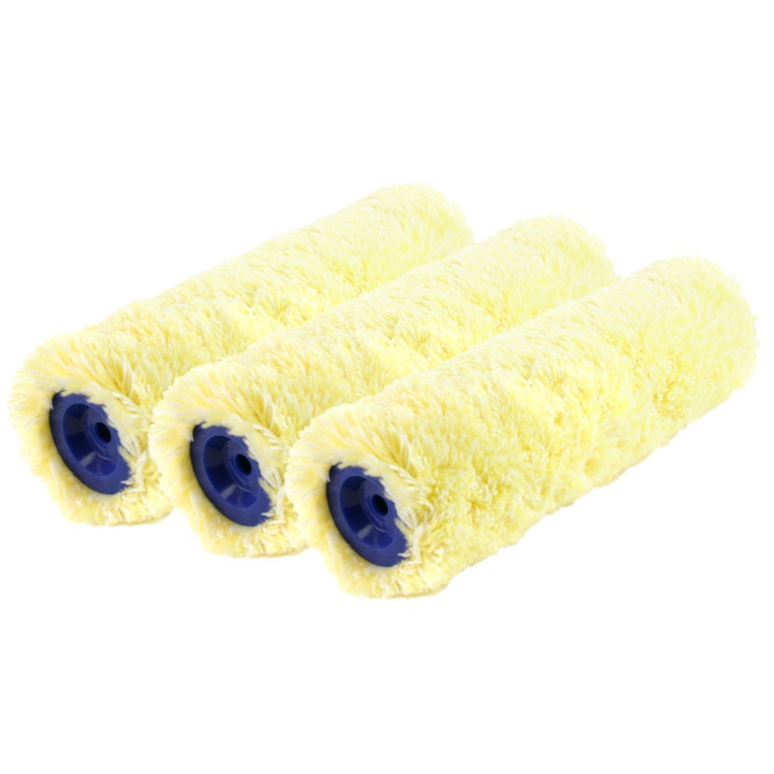 Veba Verfroller - 3x - muur vacht anti-spat - polyacryl- 8,4 x 25 cm - verfspullen -