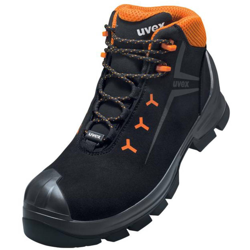 Uvex 2 GTX MACSOLE 6525242 Hoge veiligheidsschoenen ESD S3 Schoenmaat (EU): 42 Zwart, Oranje 1 paar