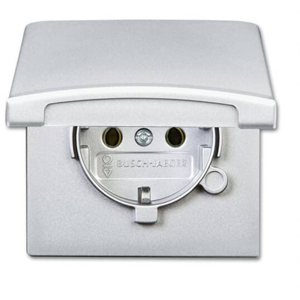 ABB 2CKA002064A0288 Apparaatinzetstuk IP44 Aluminium, Witaluminium (RAL 9006)